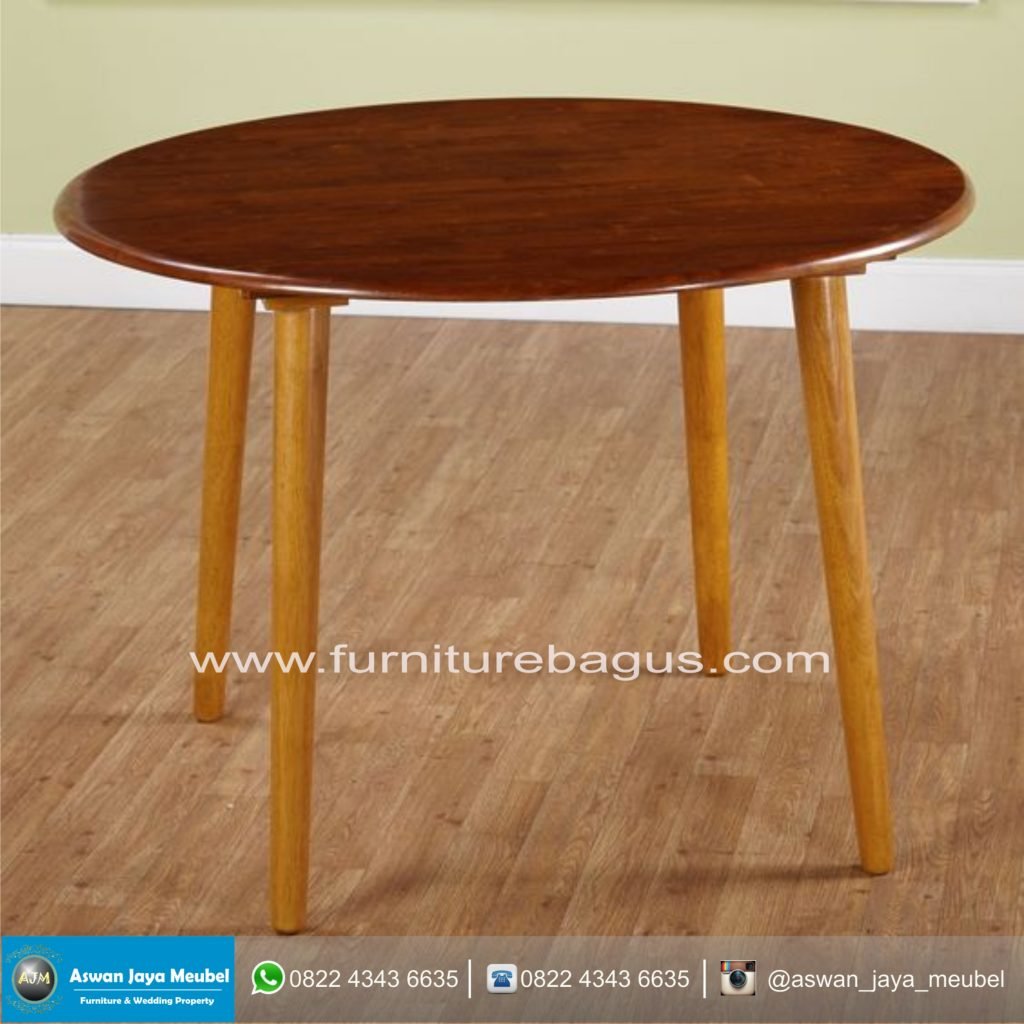 Meja Cafe Jati Simpel