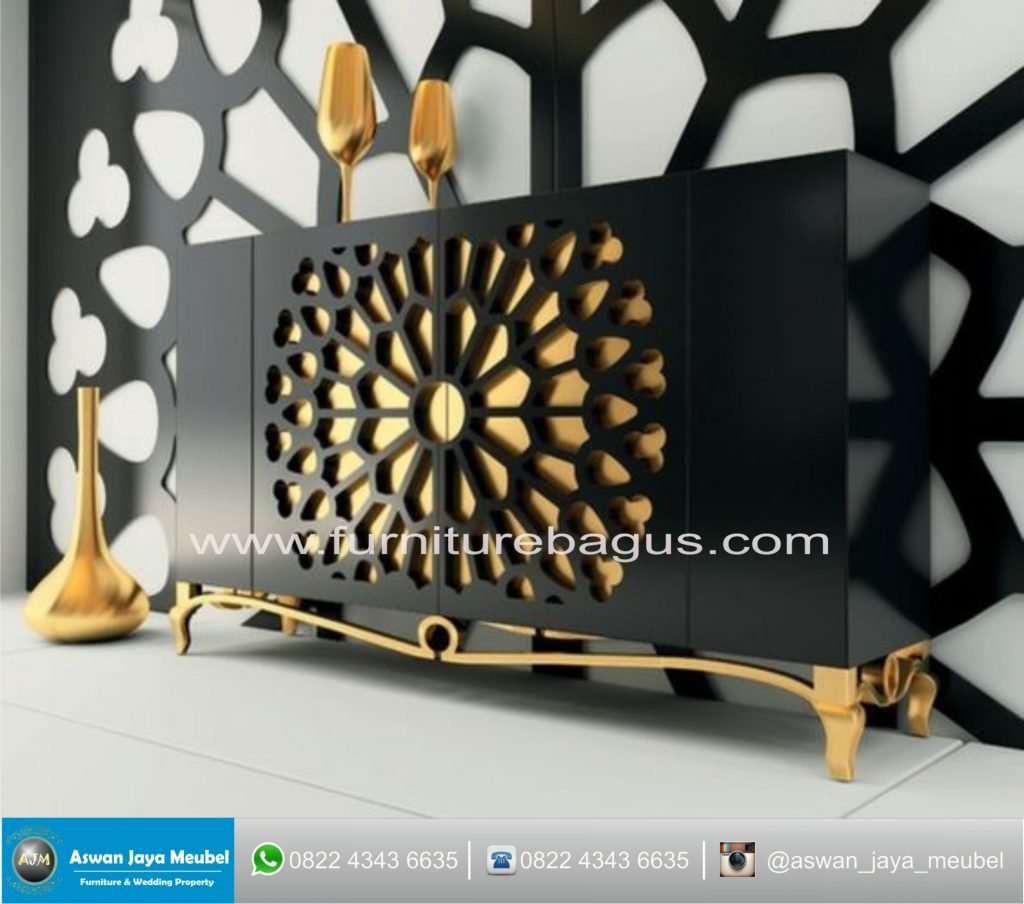 Meja Console Roxy Black