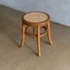 Kursi Stool Rotan Natural