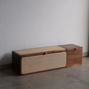 Bench Rak Sepatu Rottan